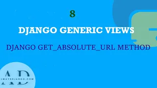 Effortlessly Generate URLs for your Django Models with the get - absolute