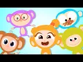 Five little Monkeys jumping on the bed
