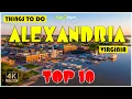Alexandria VA Virginia Things to do Best Places to Visit Old Town Alexandria Tour 4K
