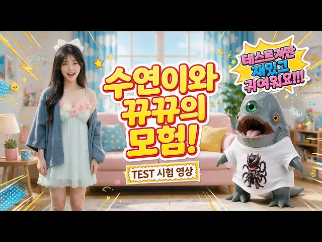 Korea's First -Scale AI Comedy Sitcom??!?!