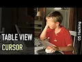OS hacking Adding a cursor to the table view widget