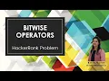 C Code for BITWISE Operators HackerRank Problem in Hindi Competitive Coding