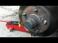 Replace wheel studs the easy way Dodge Ram 1500