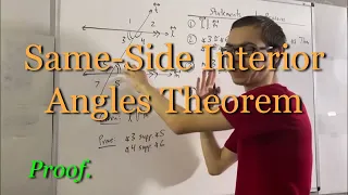 Geometry The Same-Side Interior Angles Theorem Proof