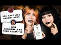 Reading a Goth Girls DMs Ft kaiamillerx