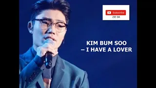 Download KIM BUM SOO – I HAVE A LOVER MP3