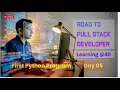 Day 05 Road to Full Stack Developer First Python Program print save run verify output