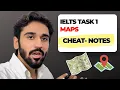 IELTS Writing Task 1 Map Cheat Sheet Describe Changes Easily Band 7