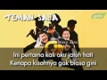 CJR Teman Saja- lyric