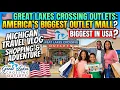 Great Lakes Crossing Outlets Tour America s Biggest Outlet Mall USA Travel Vlog Michigan