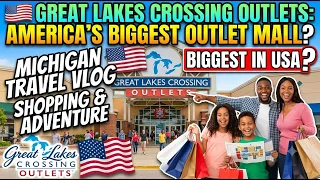 Great Lakes Crossing Outlets Michigan Best Shopping Mall in the USA