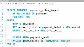 SQL - Using Triggers for Auditing read desc By Mosh Hamedani