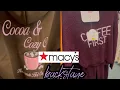 MACY S BACKSTAGE SHOP WITH ME AT MACY S SHOPPING MACY S HAUL BROWSE WITH ME