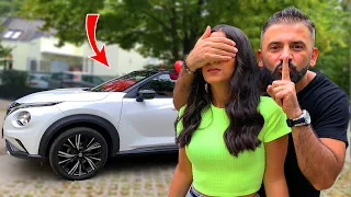 فاجأت زوجتي بسيارة احلامها مؤثر 