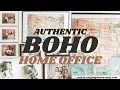 Boho Home Office Tour