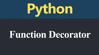 Function Decorator in Python Hindi