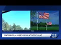 Massive Confederate flag pole lowered near I-85 after court order