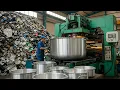 Download Lagu Incredible Process of Recycling Aluminum Scrap Into New Largest Aluminum Cooking Pots In Factory