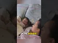 How adorable this baby is so understanding of his sleeping mom