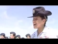 DeeDee s Air Force Squadron TRS320 marching to their Jodys