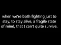 CTE - Lead Me Out Of The Dark. Lyrics