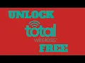 How to unlock Total Wireless Cell Phone