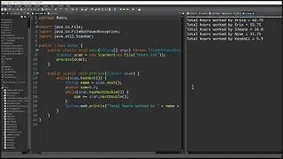 Building Java Programs CH6 File Processing reading in a file with Strings and doubles