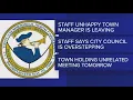 Town of Summerfield staff resign citing council s mistreatment of town manager