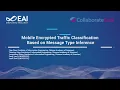Mobile Encrypted Traffic Classification Based on Message Type Inference