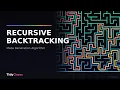 Recursive Backtracking Generating a Maze from Scratch