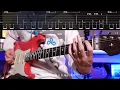 【TAB譜 】絆ノ奇跡 Kizuna no Kiseki/ MAN WITH A MISSION × milet ギターカバー Guitar Cover【練習用にも】【鬼滅の刃 刀鍛冶の里編OP 】