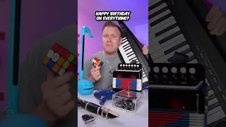 Playing Happy Birthday On EVERY Instrument  Playing Happy Birthday On EVERY Instrument