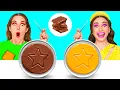 Download Lagu الغذاء الحقيقي مقابل الغذاء الشوكولاته التحدي | حرب المطبخ المضحكة BaRaDa Challenge