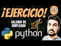 EJERCICIO de IF-ELSE en Python 05 RESUELTO Paso a Paso