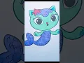 Coloring MerCat Gabby s Dollhouse