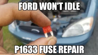 Ford Taurus p1633 How to Diagnose