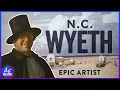 N C Wyeth Epic Artist ArtBlock