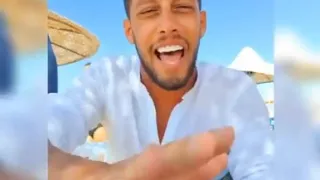 طبلة على اغنية   بالبنط العريض    لقيت الطبطبة    حسين الجسمي دندنها