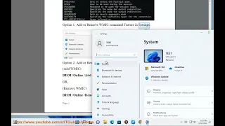 WMIC command Feature in Windows 11