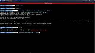 Introduction to Penetration Testing 07 - Installing Python-nmap