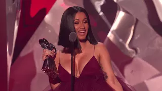 Cardi B Acceptance Speech - Best New Artist 2018 iHeartRadio Music Awards