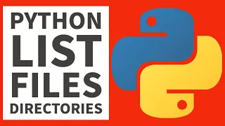 Python Programming - List Files Directories 2023