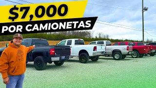 CAMIONETAS a BAJOS PRECIOS - VENTA DE AUTOS USADOS 2025