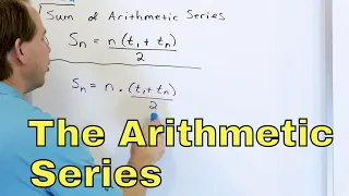 The Arithmetic Series - Part 1