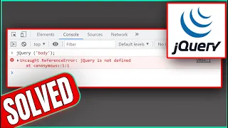 How To Fix jQuery is not defined WordPress Error 4 is Not Defined Error