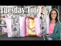 The Tuesday Tote From Knotted Threads - Great For Everyday Use Grocery Bag Travel Bag and Gifting