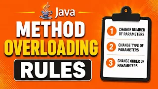 Method Overloading in Java All Rules Common Mistakes Part-2