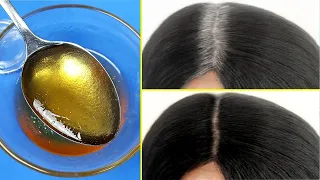 Utilisez Ce Masque De Cheveux - Enlever Les Cheveux Blancs Rapidement Et Obtenir Les Cheveux Noirs
