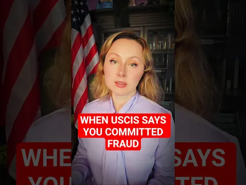 Immigration Fraud Charge: To File I 601 Or Not to File?