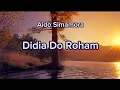 Aldo Simamora - Didia Do Roham (Video Lirik)